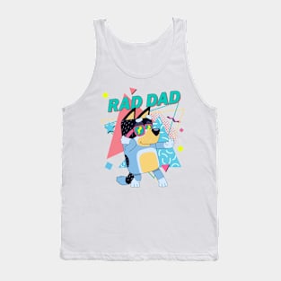 dogs rad dad Tank Top